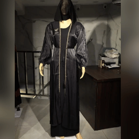 Black jacket burkha
