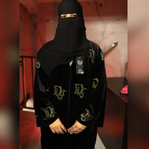 Dior Velvet burkha