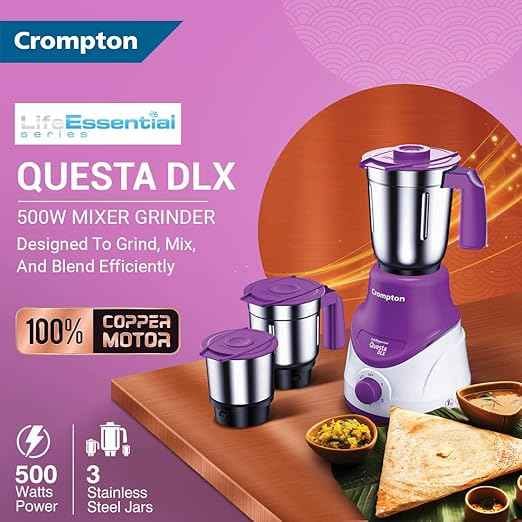 Crompton Qustea DLX Mixer Grinder 500 w