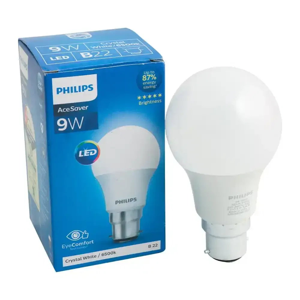 PHILIPS LED LAMP 9W AceSaver 1 Pes