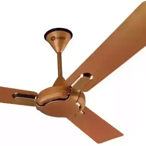 KWW KHAITAN CILING FAN 1200MM SATIN GOLD