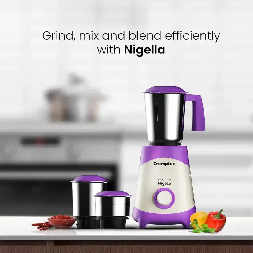 CROMPTON MIXER GRINDER NIGELLA 500W