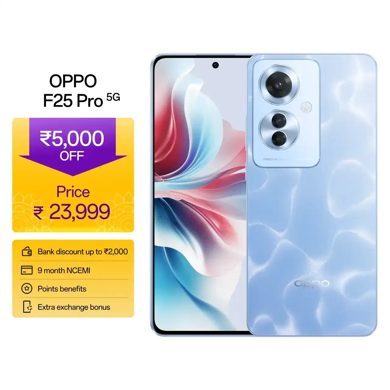 OPPPO F25 PRO 5G 8 128 Ocsan Blue