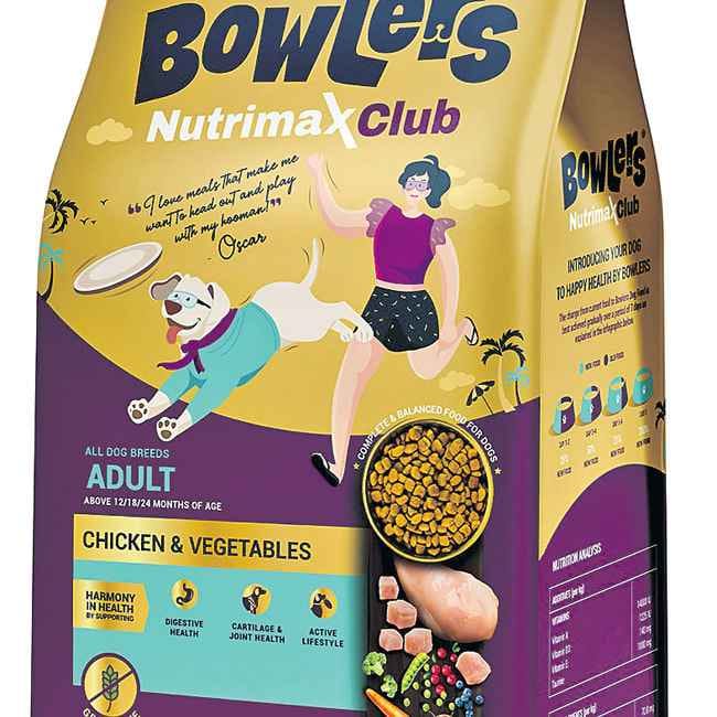BOWLERS DOG FOOD 3 KGS