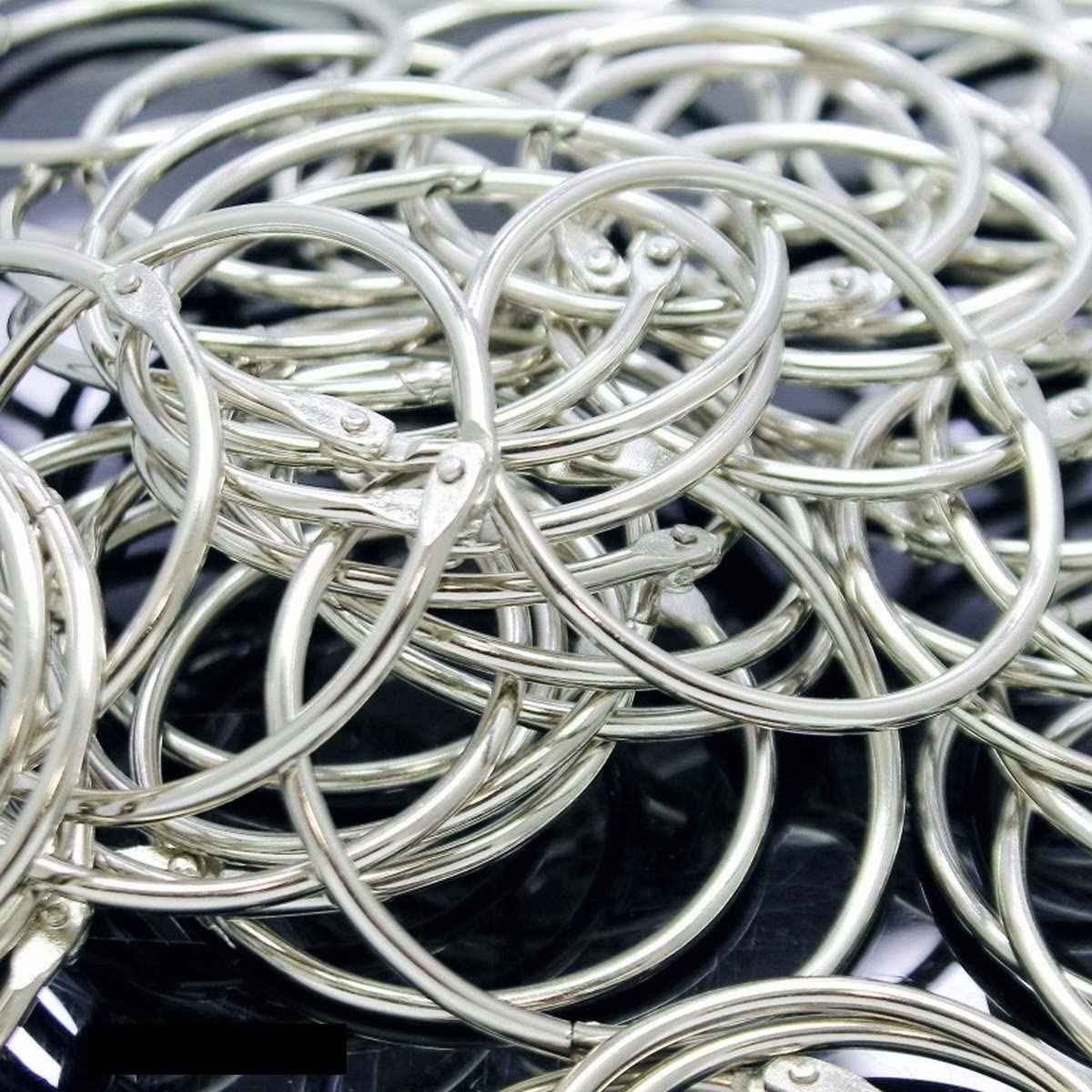 Book Ring 50MM Card Ring Binder 50 Pieces