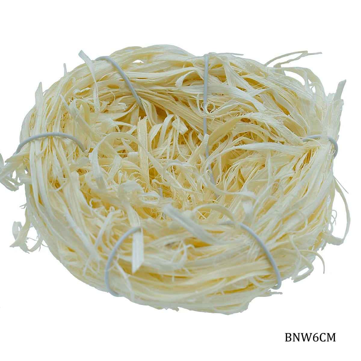 Birds Nest White Colour 6cm Round