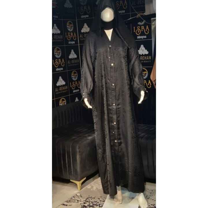 SELF PRINT BLACK BURKHA