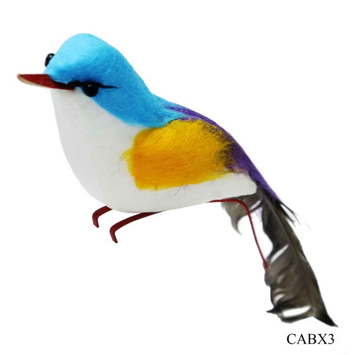 Artificial Birds 1 Pcs Small Size (7x2x3 cm) CABX3