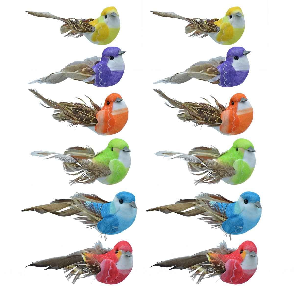 Craft Artificial Birds with Magnet with Long Tail 1 Pc BIRD-B