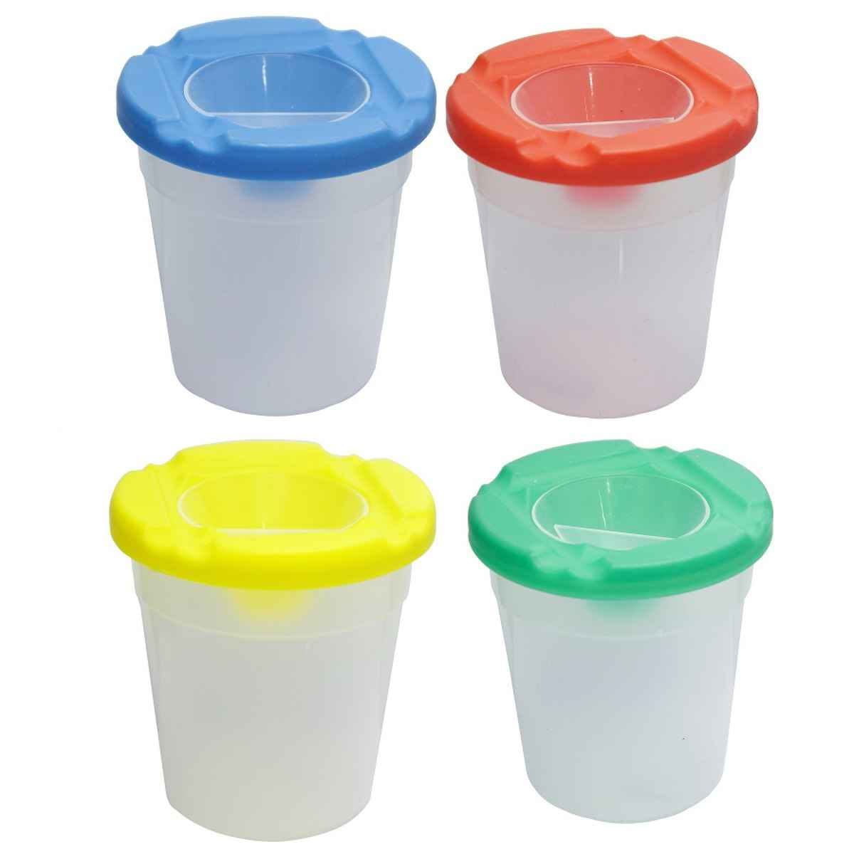 Brush Storage Box Pigment Cup Holder Small Size: 5.5x5.5x8 Cm 1 Piece
