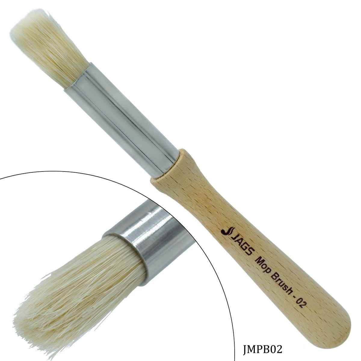 Mop Painting Brush Hog Bristle Size No.2 JMPB2