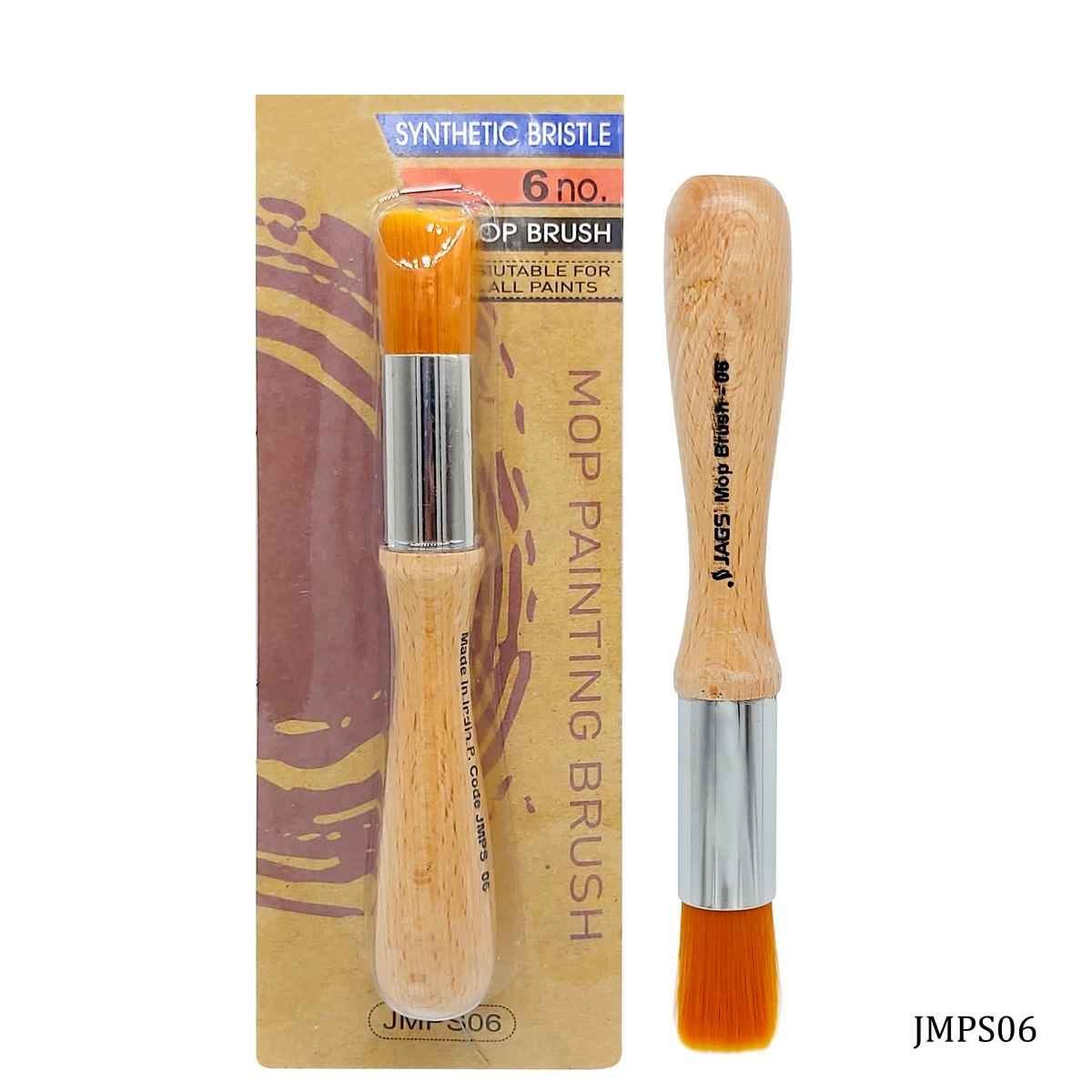 Mop Painting Brush Synthetic Hair No 6 JMPS06