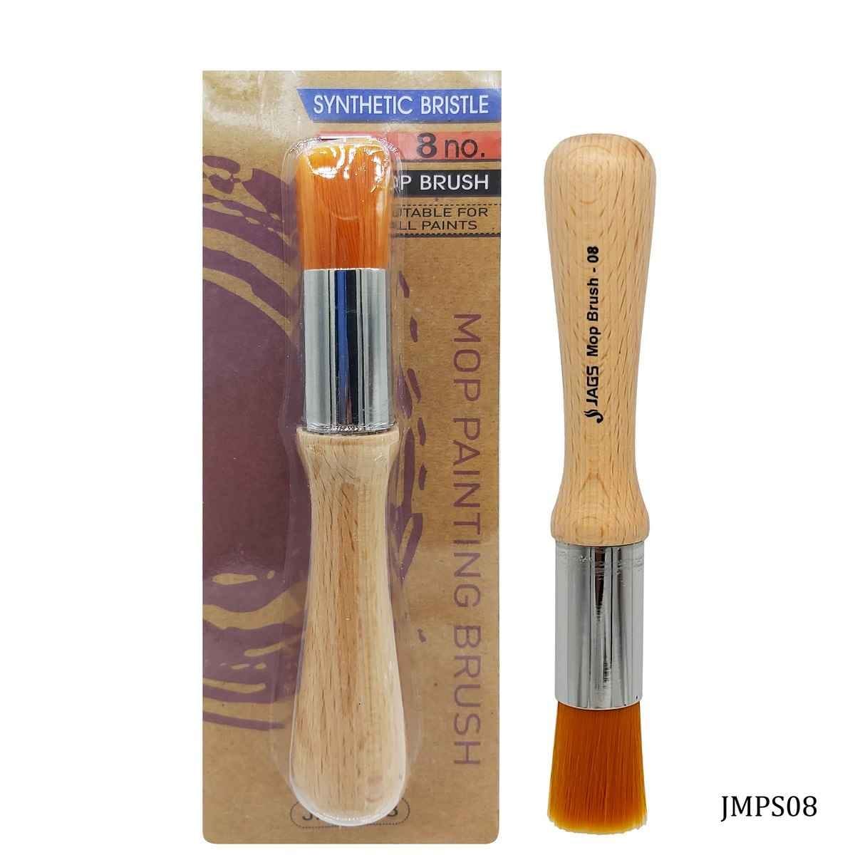 Mop Painting Brush Synthetic Hair No 8 JMPS08