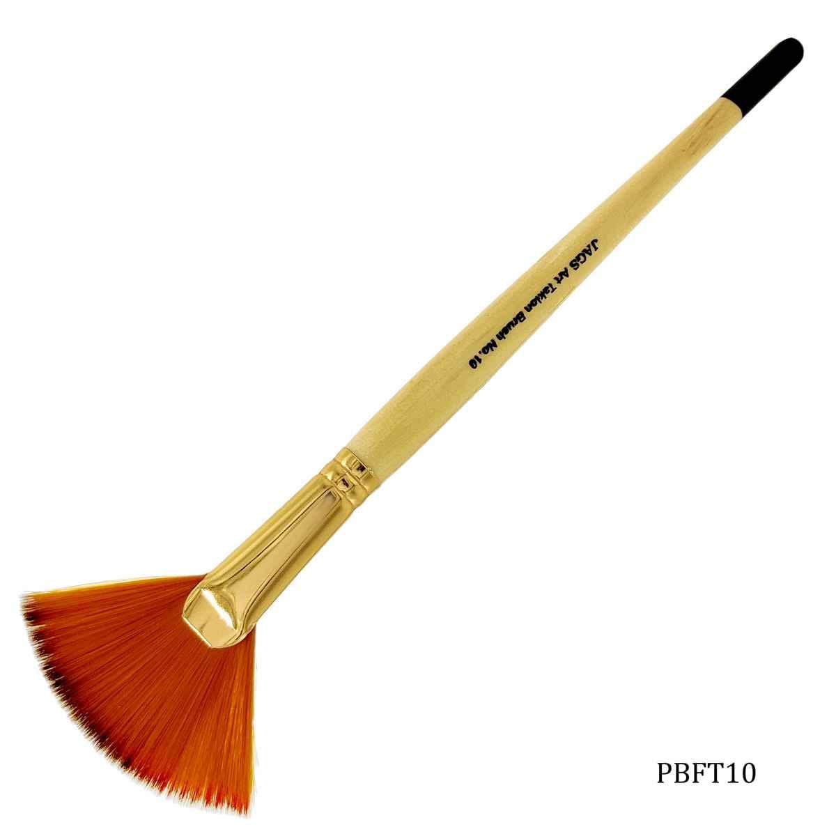 Painting Brush Fan Taklon Size 10 PBFT10