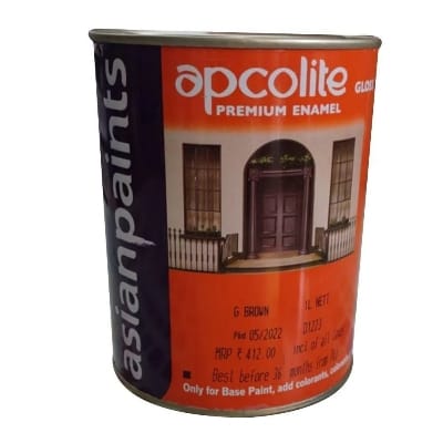 Oil paint Golden Brown