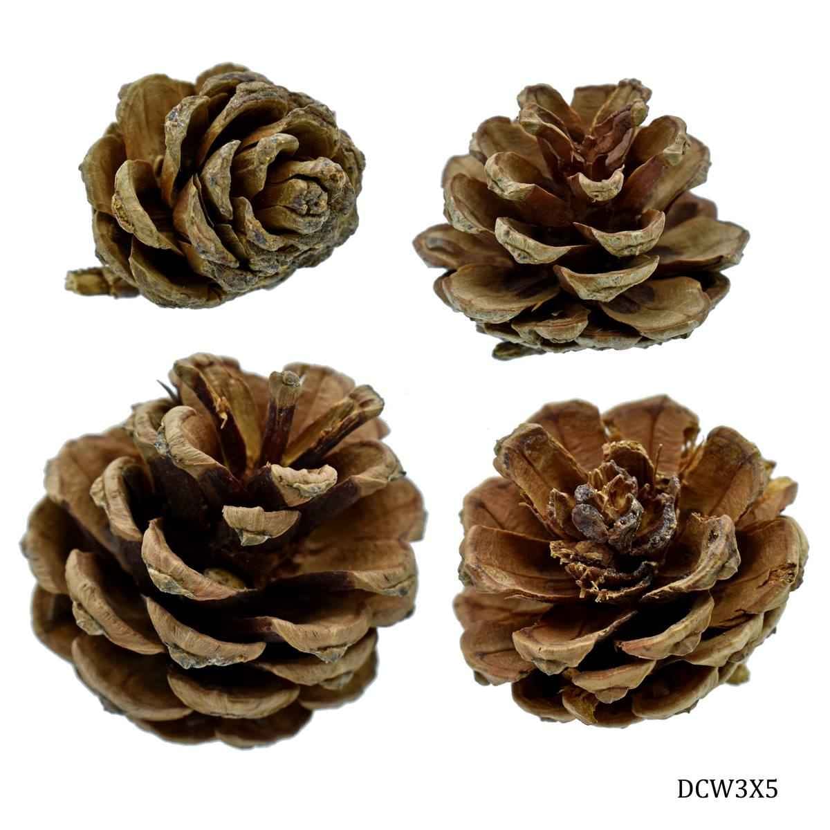 DIY Craft Wooden Showpiece Flower 4 Pcs set 3x5cm DCW3X5
