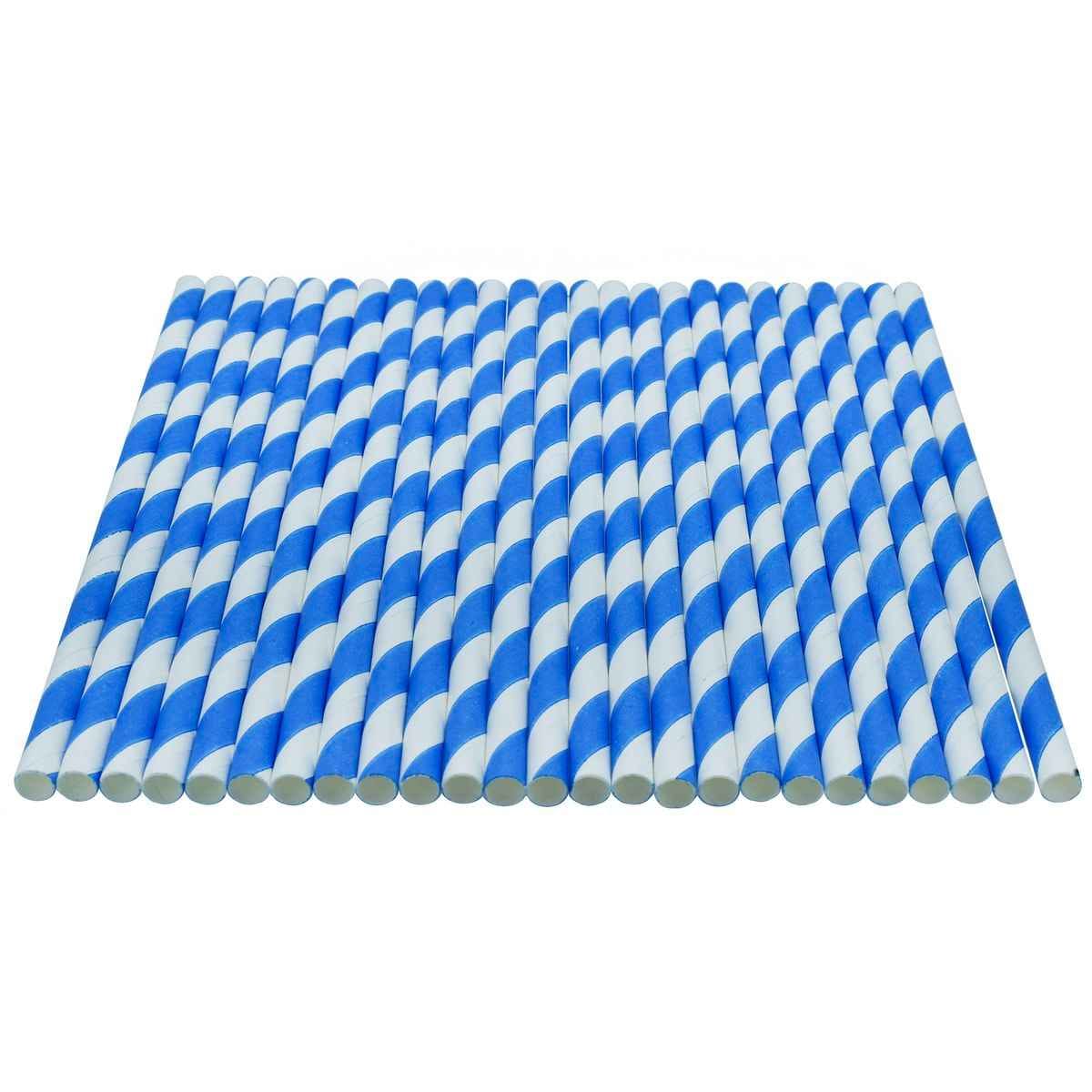 Colourful Decorative Pipe 25 pcs Paper Straw Size 8MM JPS8MM