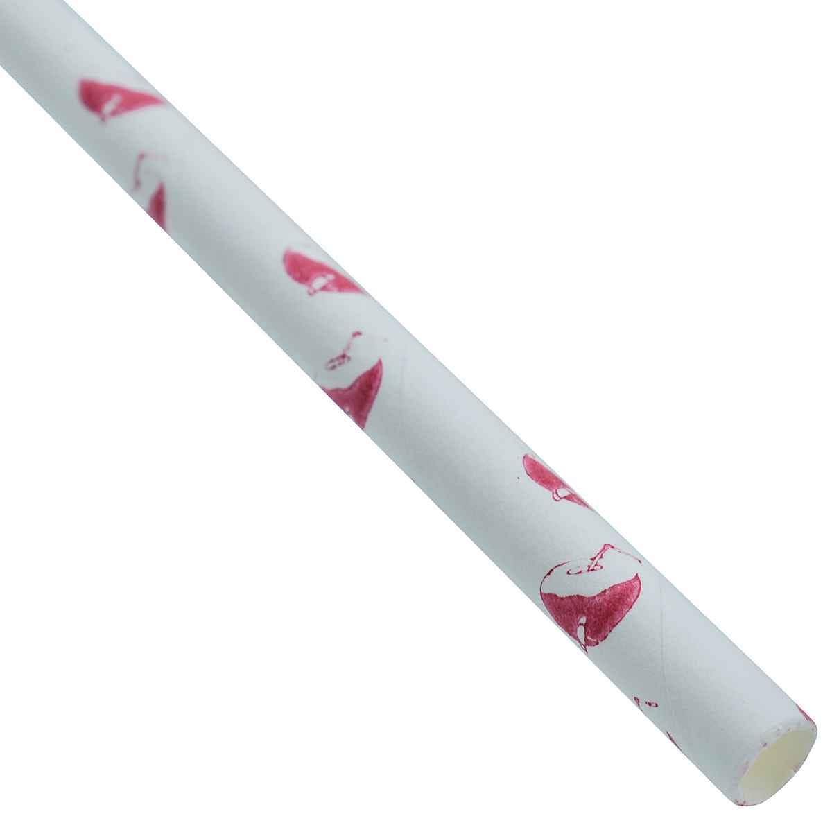 Colourful Decorative Pipe 50pcs Paper Straw Size 6MM JPS6MM