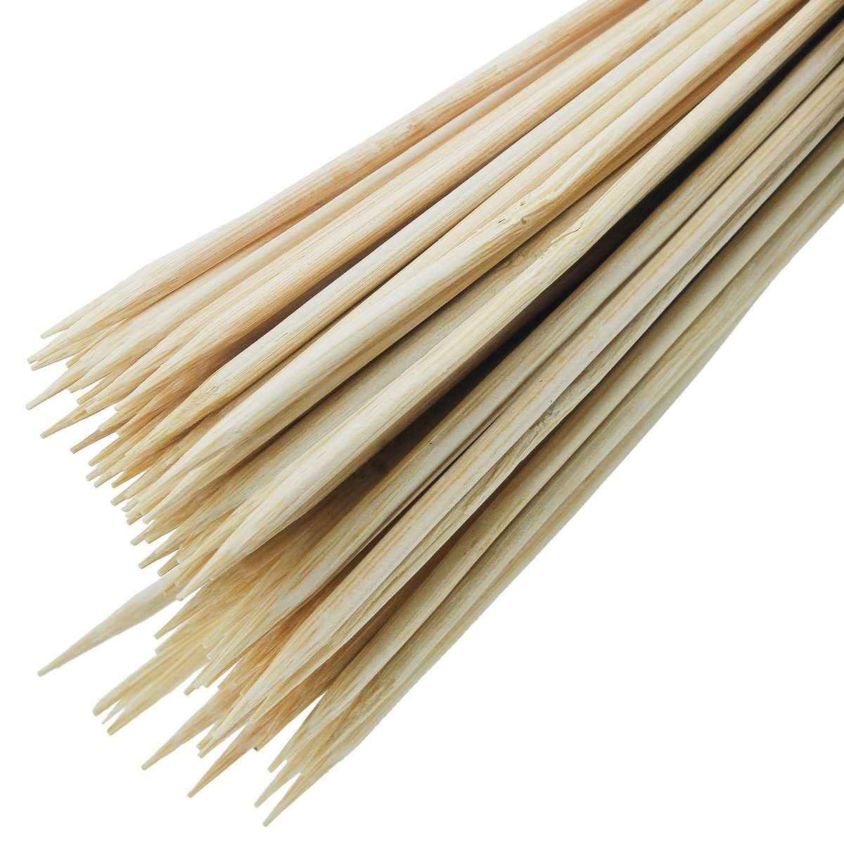 Craft Stick Wooden Round Natural 15cm 90pcs 3.0X15CM