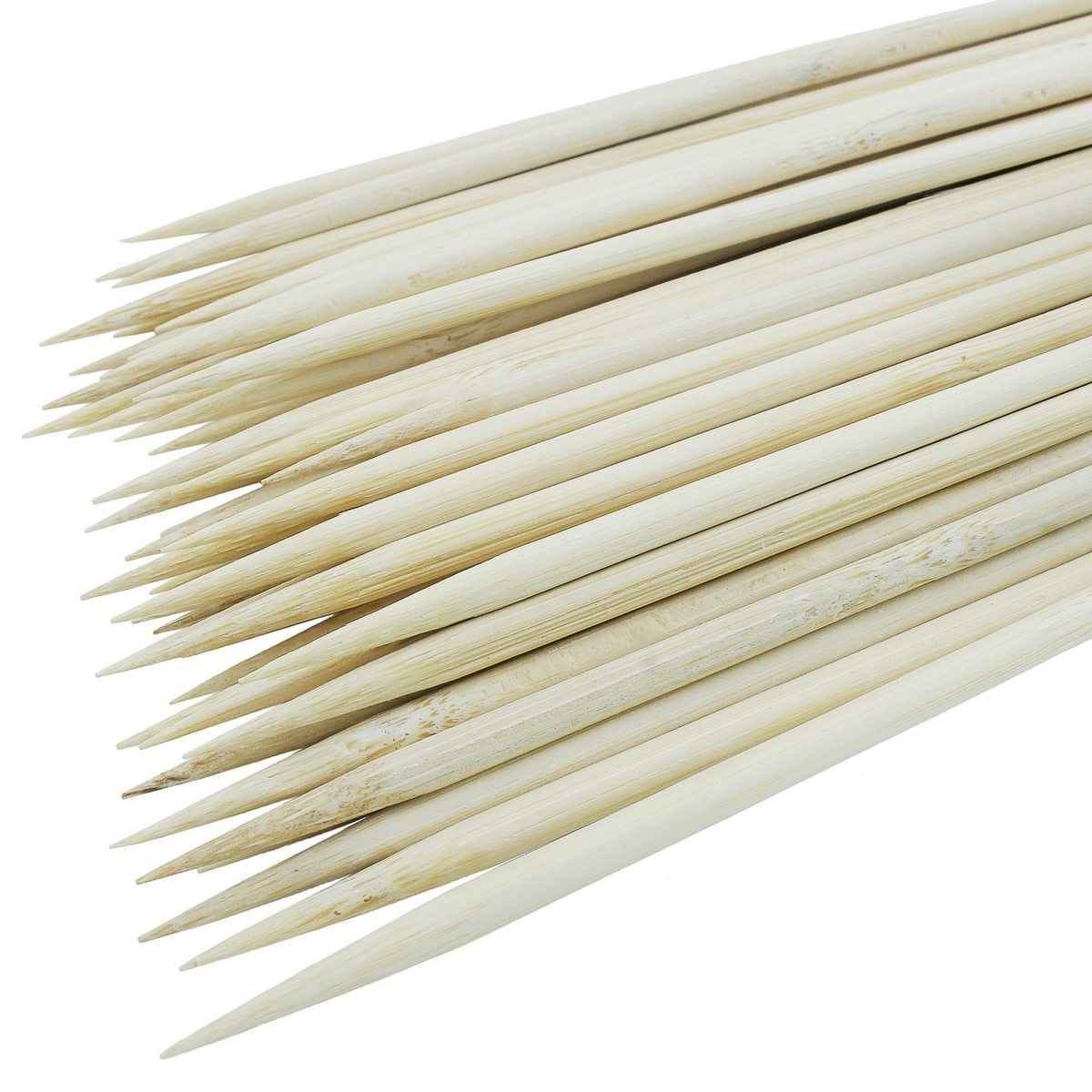 Craft Wooden Stick Round Natural 40cm 50pcs 5.0X40CM
