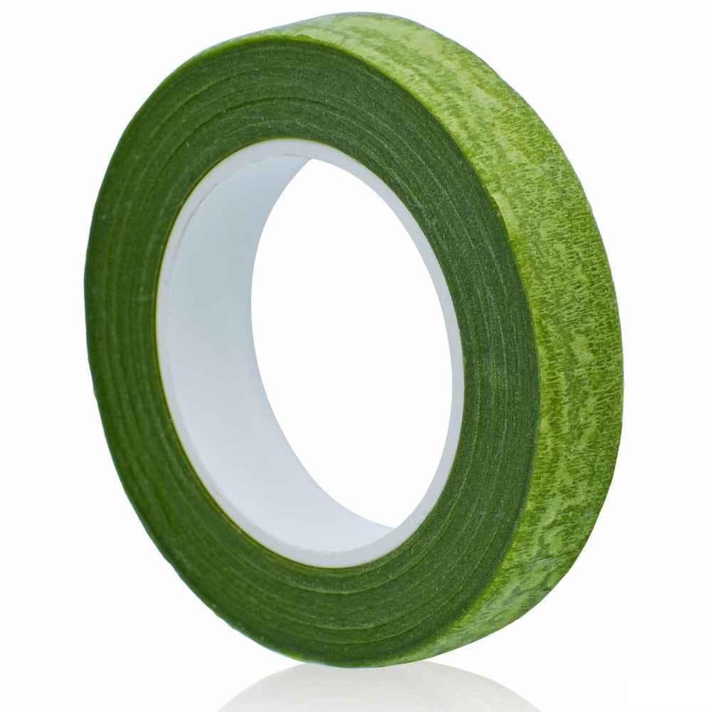 Craft Flower Making Tape Green 1.3cm x 3mtr CFT-GN