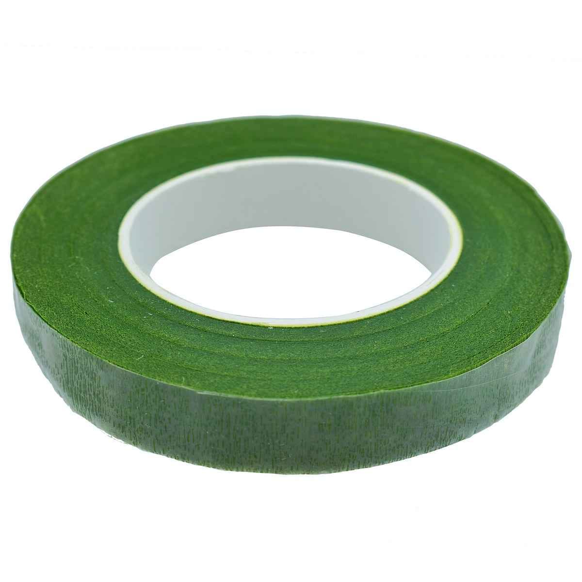 Craft Flower Making Tape Green 1.3cm x 3Mtr CFTB-GN