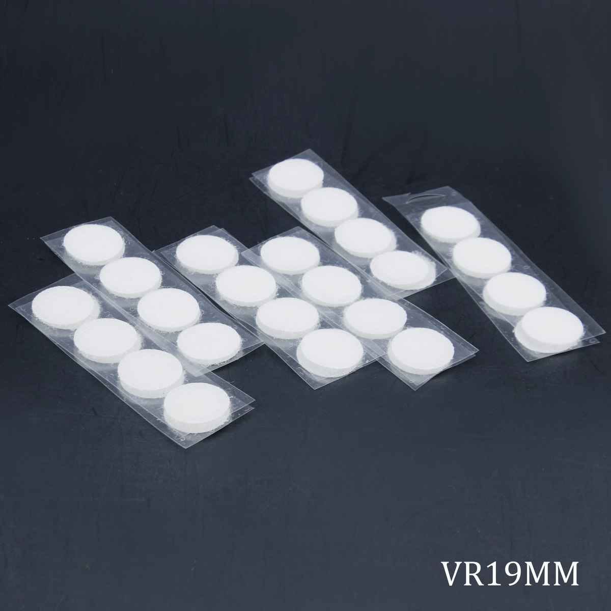 Velcro Tapes Round Dots Stickers 19X19MM Diameter 24 Pcs Set VR19MM