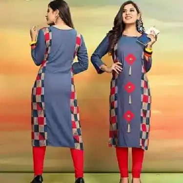 Rayon Designer Kurti