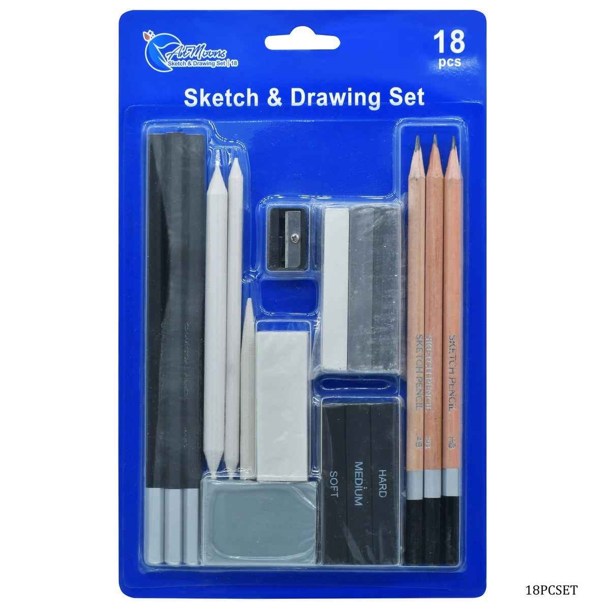Sketching and Drawing Set 18 Pcs Set 18PCSET
