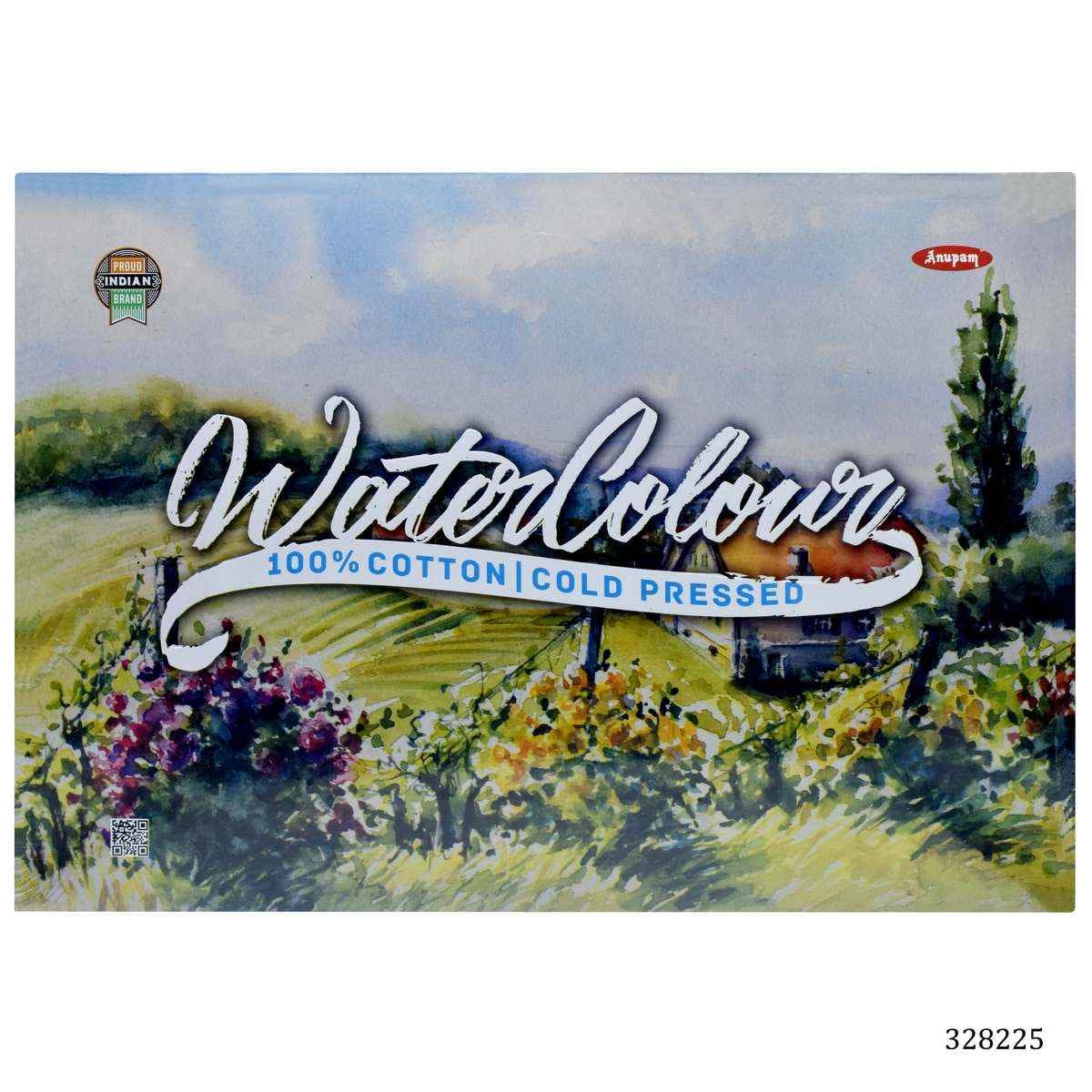 Water Colour Book Cold Pressed 100% Cotton Pad A3 250gsm 15 Sheet 328225