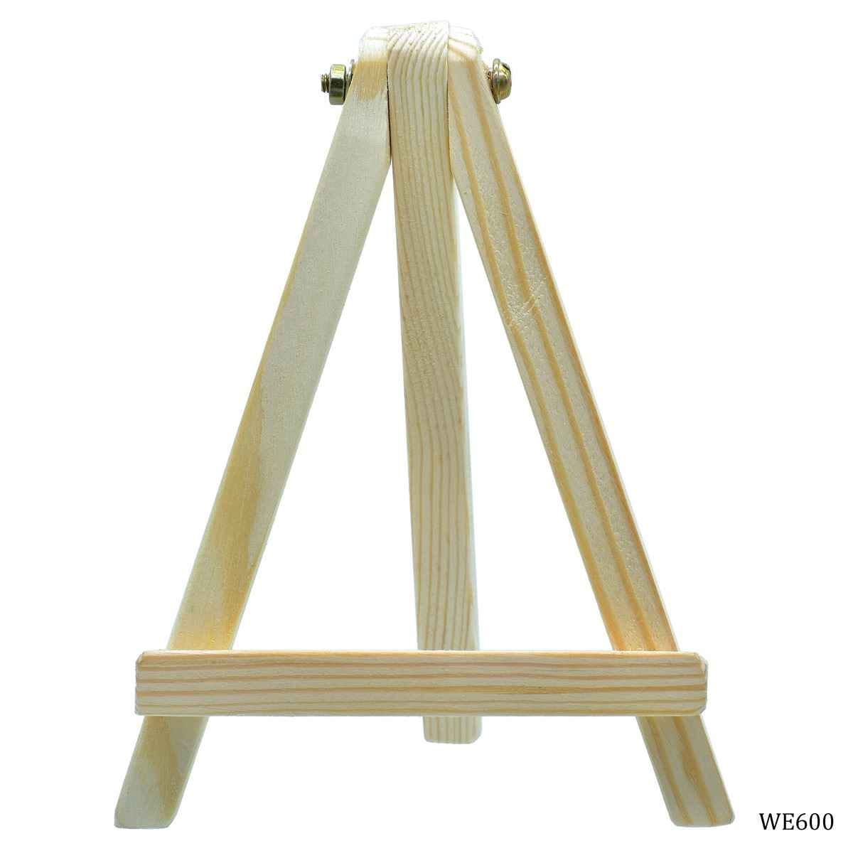 Wooden Easel Stand Natural 6 Inch WE600