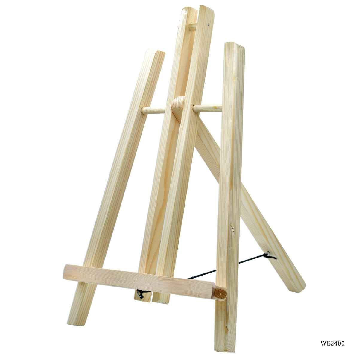 Wooden Easel Stand Natural 24 Inch WE2400