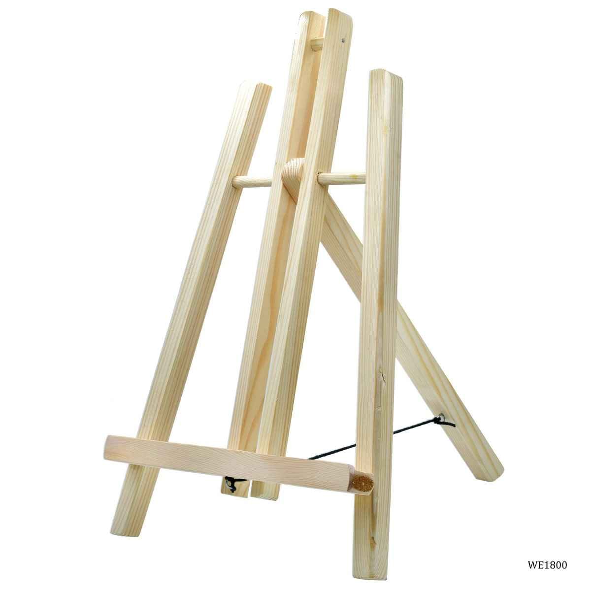 Wooden Easel Stand Natural 18 Inch WE1800