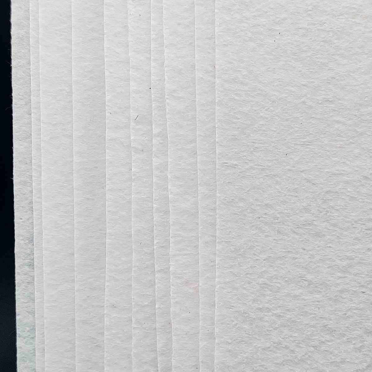 A4 Nonwoven Felt Sheet White Colour 10 Sheets A4WE101