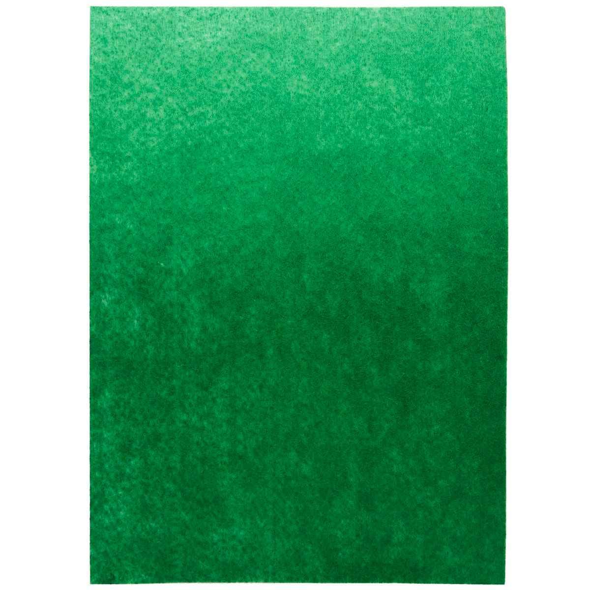 A4 Nonwoven Felt Sheet Dark Green Colour 10 Sheets A4DGN13