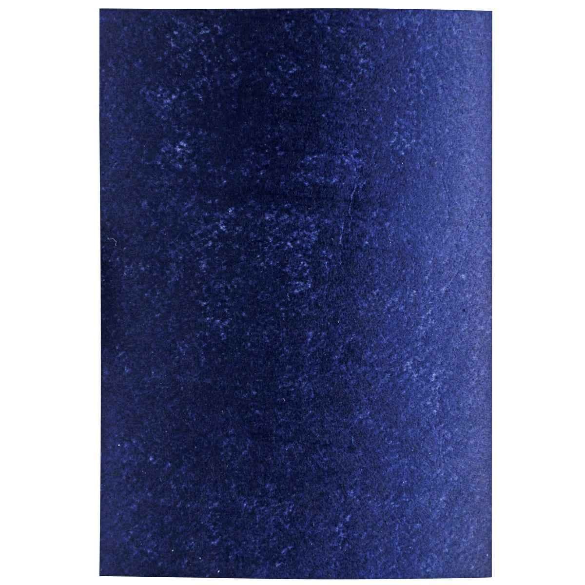 A4 Nonwoven Felt Sheet Dark Blue Colour 10 Sheets ANFSDBL