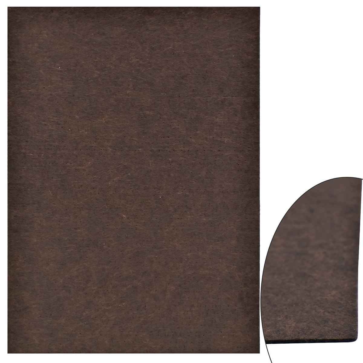 A4 Nonwoven Felt Sheet 3 MM 1 Pcs Brown Colour A4NF3MM-7