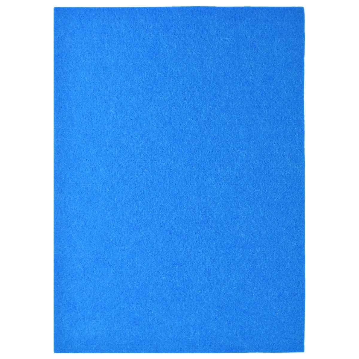 A4 Nonwoven Felt Sheet 3 MM 1 Pcs Blue Colour A4NF3MM-9