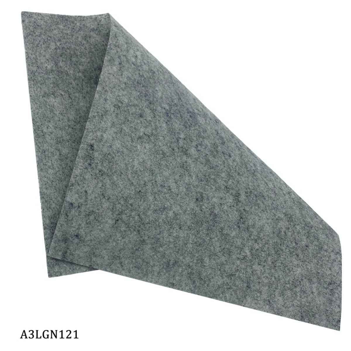 A3 Nonwoven Felt Sheet Light Grey Colour 10 Sheets 121 A3LGN121