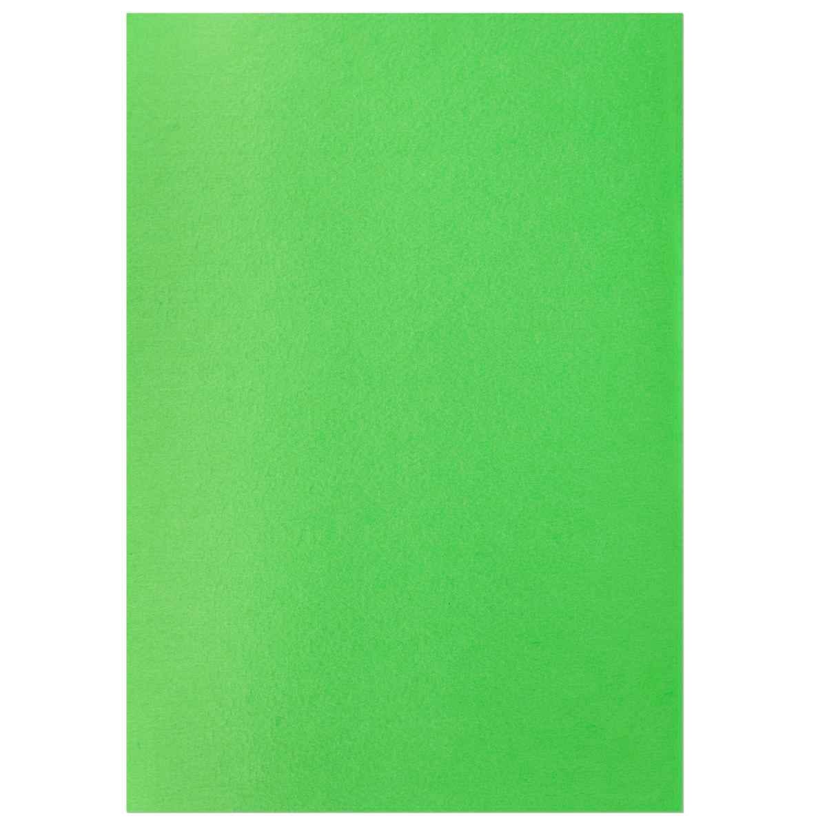 A3 Nonwoven Felt Sheet Light Green Colour 10 Sheets A3LGN102