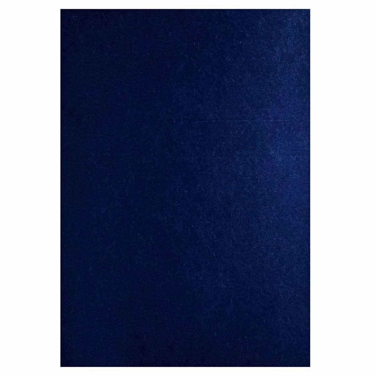 A3 Nonwoven Felt Sheet Dark Blue Colour 10 Sheets A3DBL857