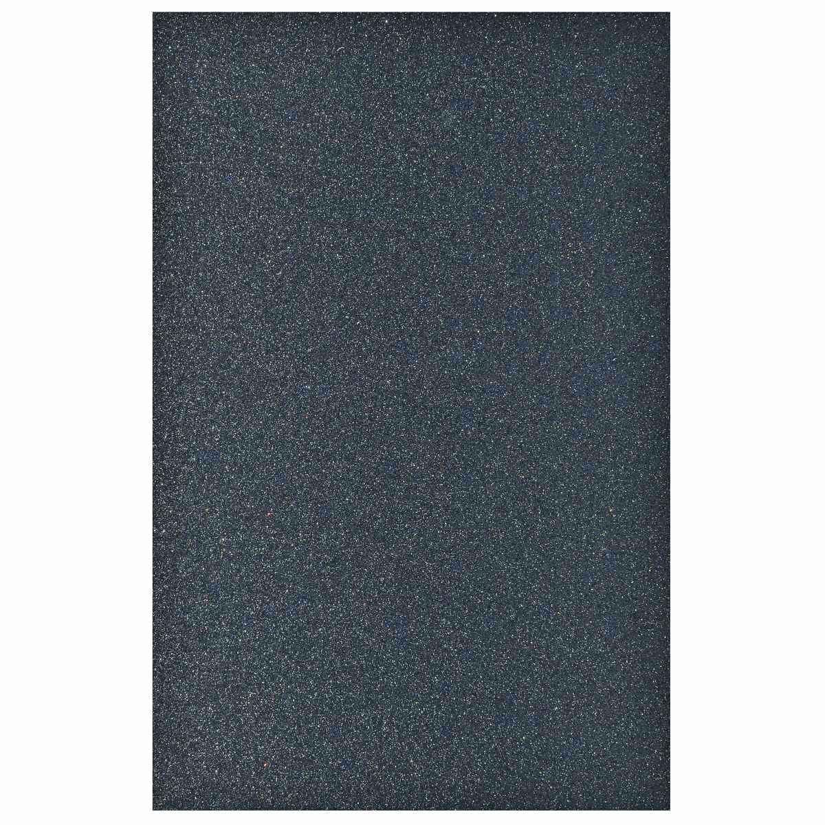 A4 Glitter Foam Sheet With Sticker Black Colour 10 Sheets 26164BK