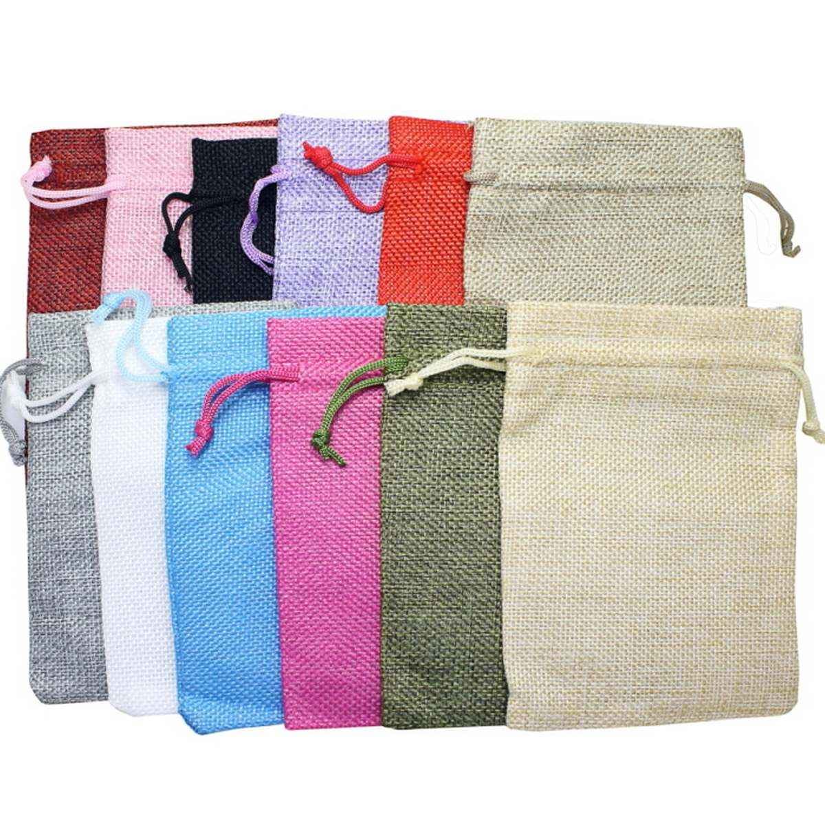 Gift Pouch Potli Cloth Mix Colour Medium Size 10X14 cm 1 pc GP10X14CM