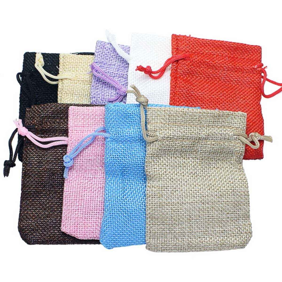 Gift Pouch Potli Cloth Mix Colour Small 1 pc GP7X9CM