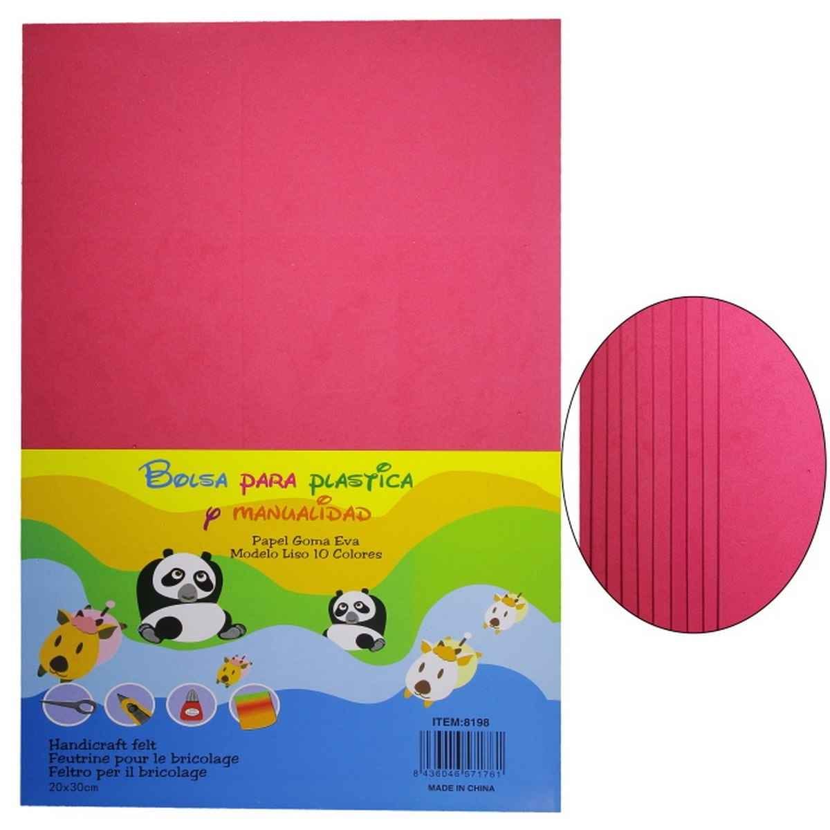 A4 Foam Sheet Without Sticker Pack Of 10 Sheet Red 8198RD