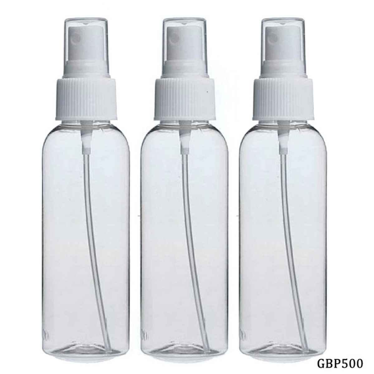 Plastic Bottle Spray 4 inch 100ML 3 pcs Set GBP500