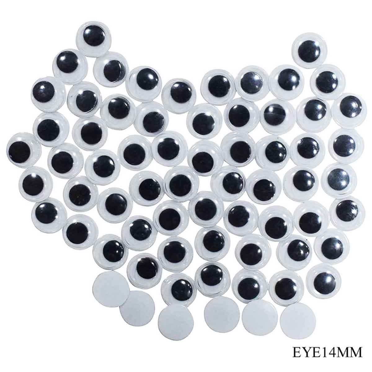 Crafts Googly Eye 14MM 50 Pcs EYE14MM