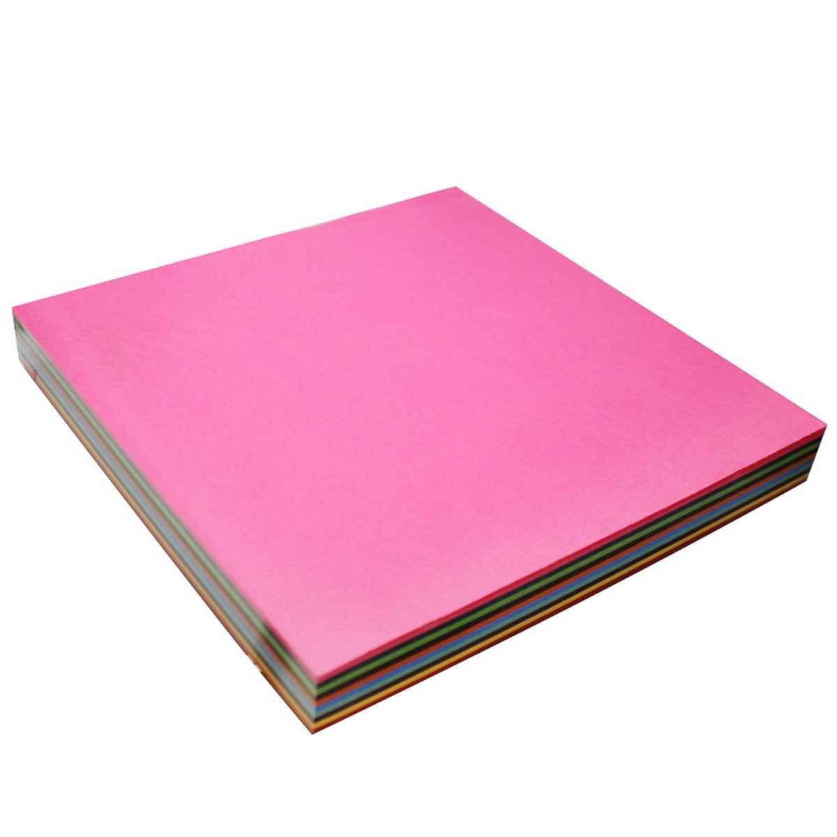 DIY Craft Paper Square 8x8 Inch 150 Sheets 10 Different Colour JDCP88