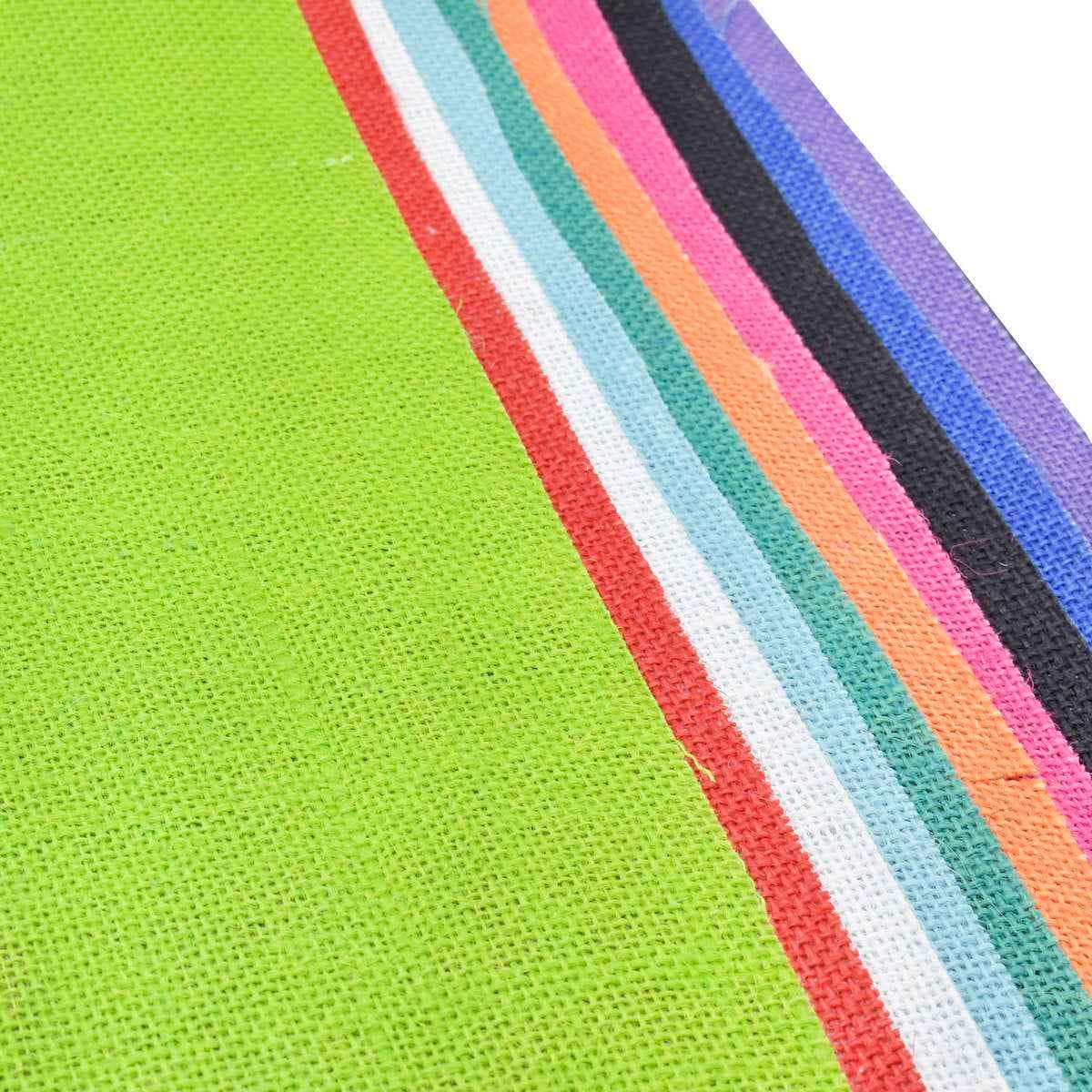 A3 Jute Sheet Mix Colour 10 Sheet AJS1A3M