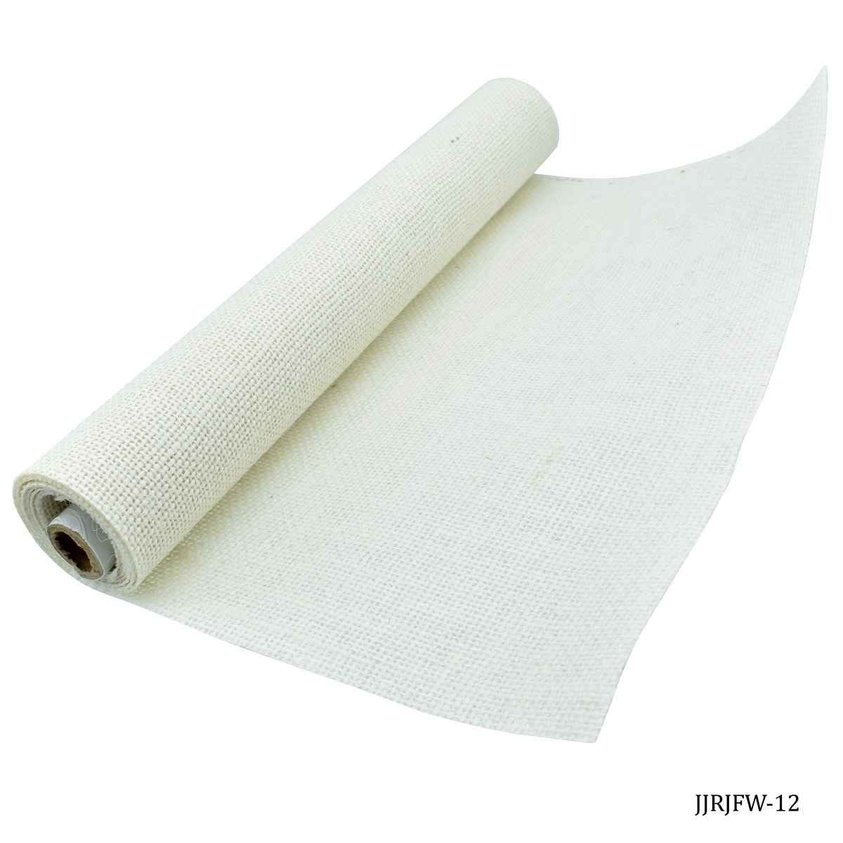 Jute Roll Jute Off White Colour 12 X 39 Inch 1 Meter Long JJRJFW-12